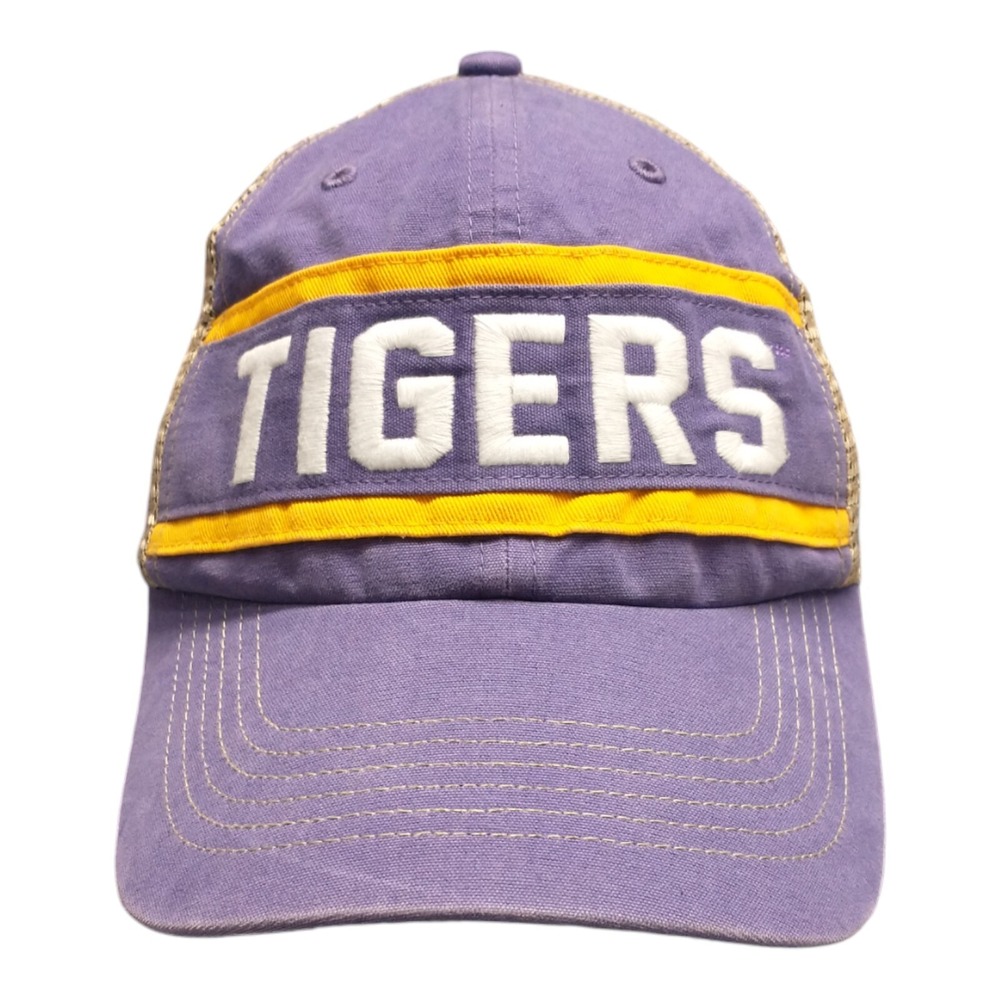 NFL LSU Tigers '47 Trucker Hat Men's One Size Purple‎ 100% Cotton Mesh Snapback